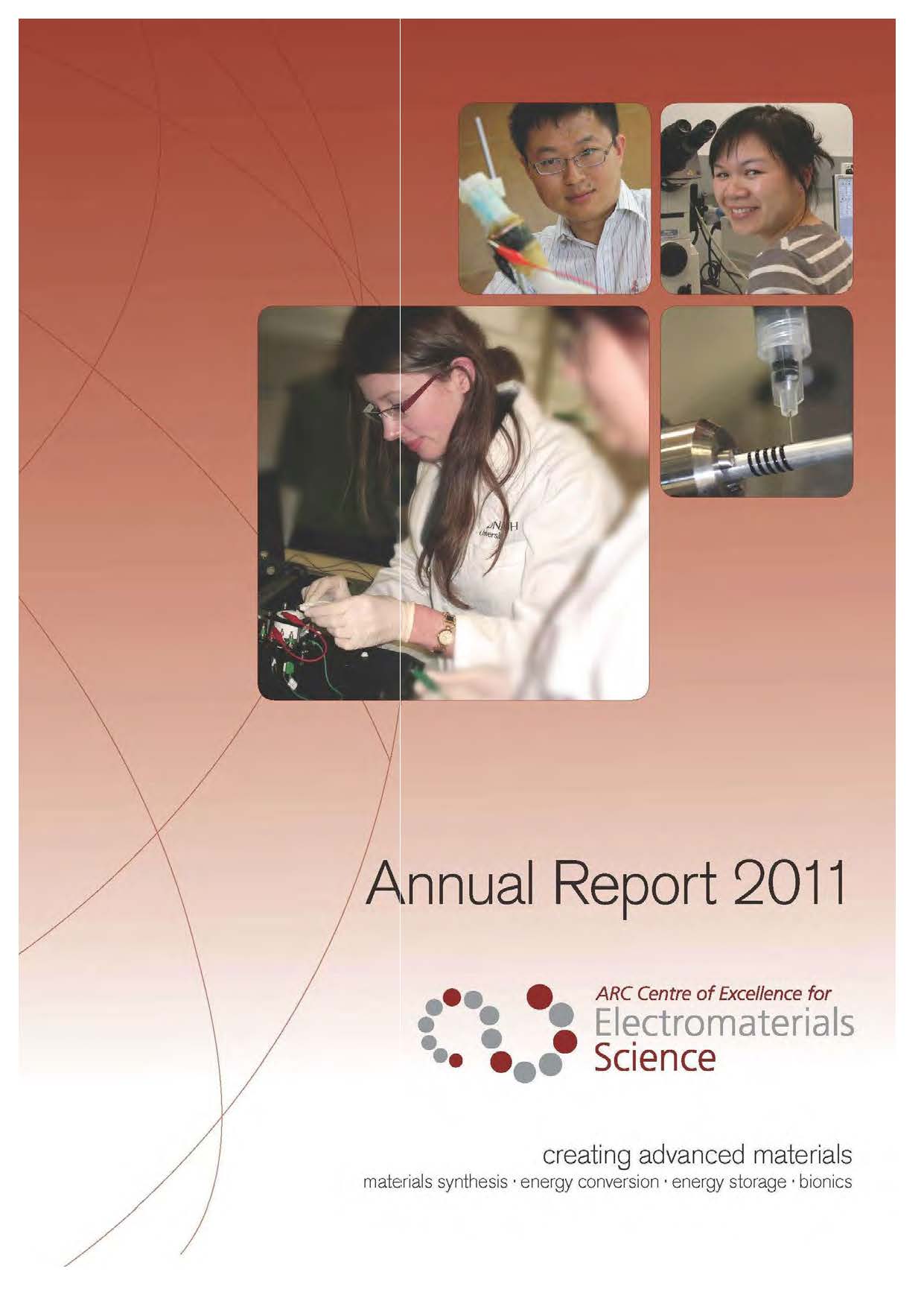 ARC Centre of Excellence for Electromaterial Science | 2011 Annual Report