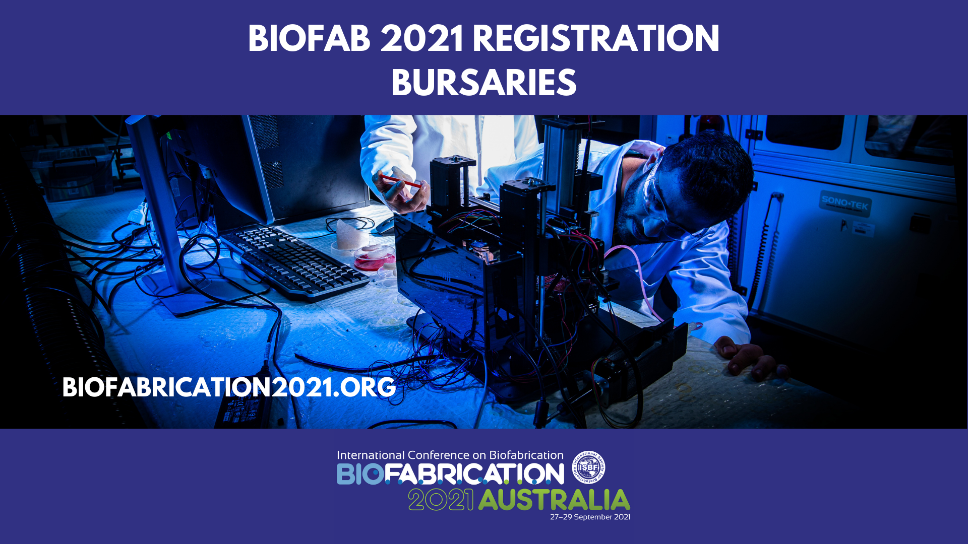 ARC Centre of Excellence for Electromaterial Science Biofab 2021